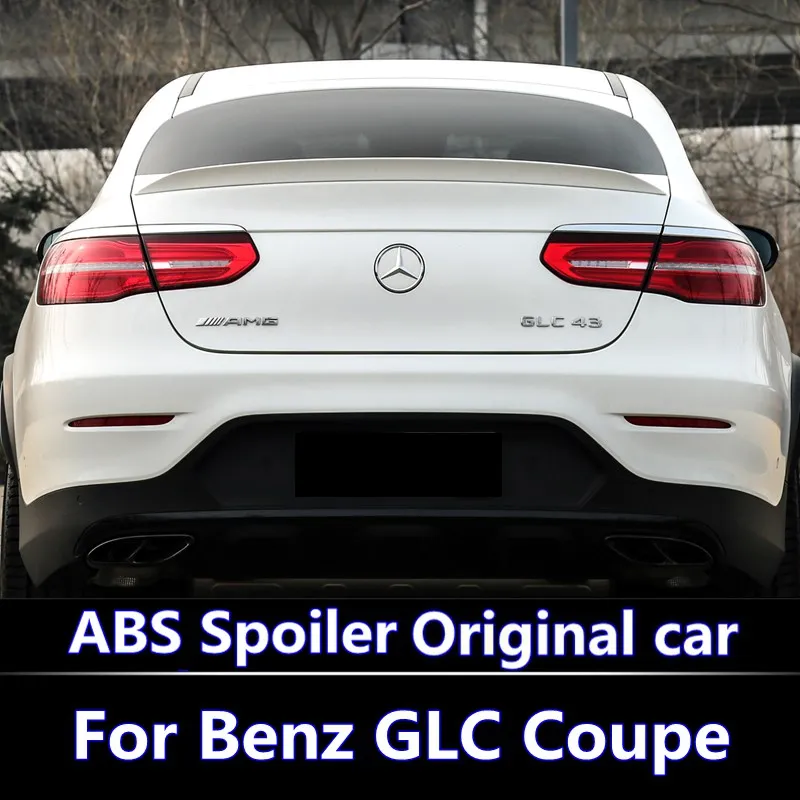 Спойлер для Mercedes GLC Class Coupe GLC300 GLC250-, спойлер для Benz GLC Coupe GLC43 GLC260, Спойлер ABS, задний спойлер для автомобиля