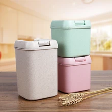 Соломенная коробка для хранения свежих продуктов, Кухонный Контейнер для обеда бенто, коробка для хранения сушеных фруктов, коробка для закусок, закрывающаяся коробка для холодильника