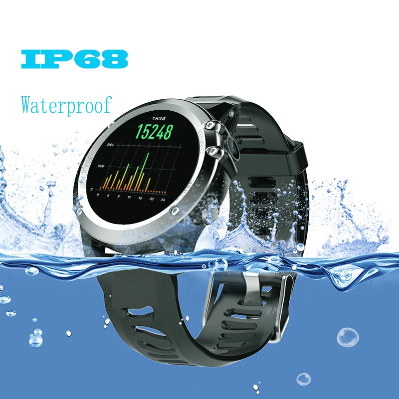 

696 H1 Smart Watch Android 4.4 Waterproof 1.39" MTK6572 BT 4.0 3G Wifi GPS SIM