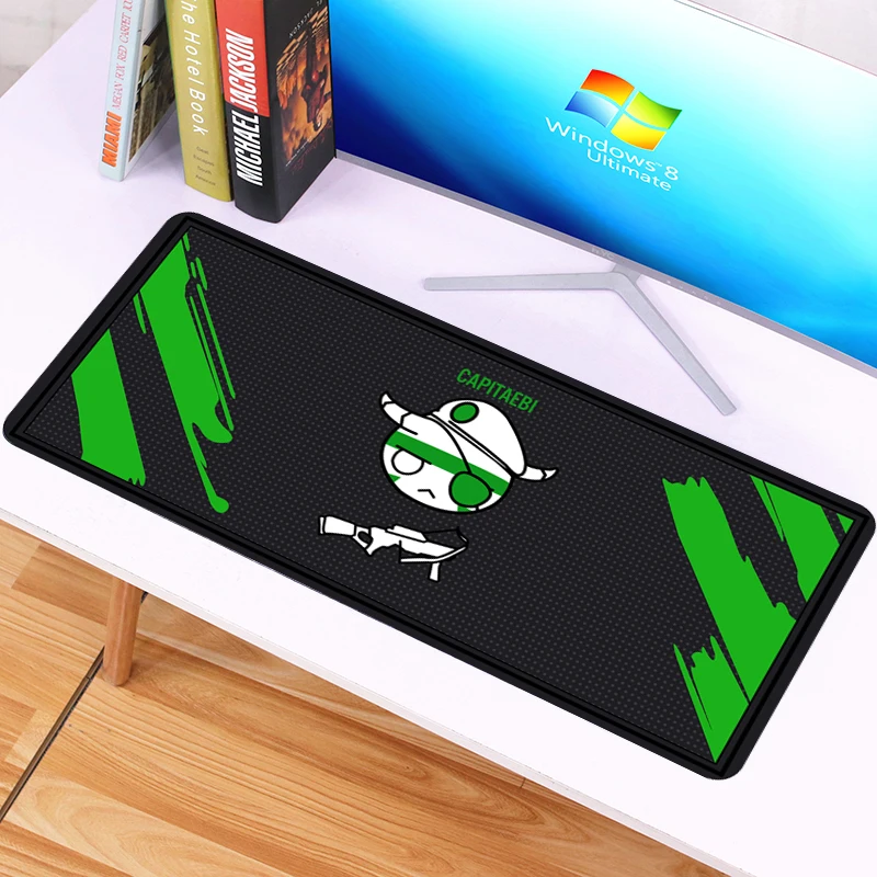 SIANCS XL كبيرة PC لوحة ماوس للألعاب ألعاب 70x30 cm قوس قزح ستة الحصار الماوس وسادة مطاطية للكمبيوتر مكتب للحاسوب شخصي حصيرة لوحة المفاتيح