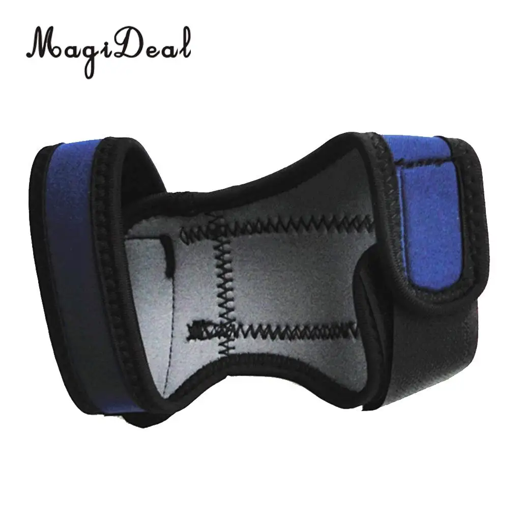 MagiDeal 3mm Neoprene Hand Free Flashlight Light Holder Glove Scuba Diving Dive Underwater LED Torch Mount Holster Equipment