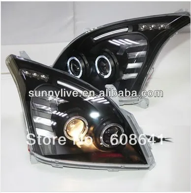 FJ120 LC120 LED head lamp for TOYOTA 2003-2009 year Black V2 | Автомобили и мотоциклы