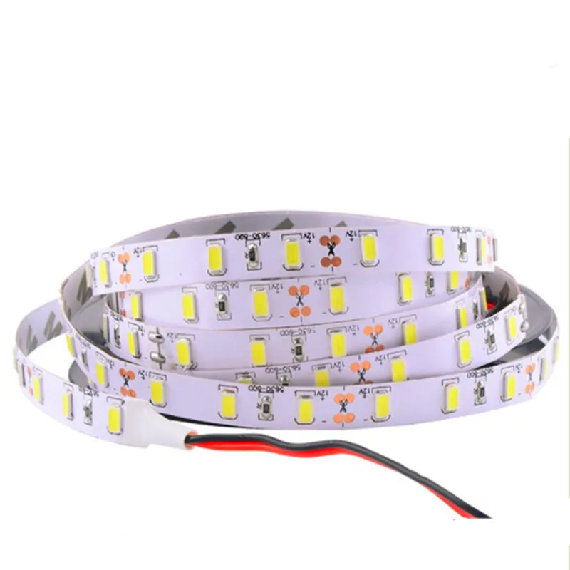 

5M SMD 5630 60LEDS/M Flexible LED Strip Home Decoration Counter Light Waterproof/Non Waterproof DC 12V