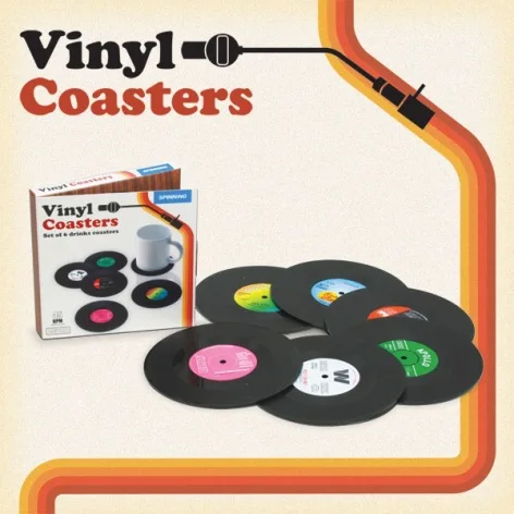 

Vinyl coaster Coffee Anti-skid Insulation