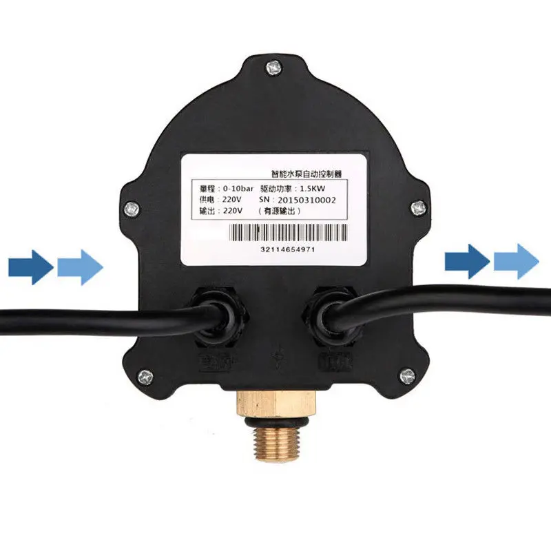 Newest 220V Digital Pump Switch  Household Digital Garden Gas Water Pumps Pressure Controller Control Switch