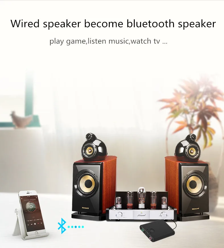 2 в 1 Беспроводной аудио приемник передатчик Bluetooth V3.0 музыка приемное устройство Беспроводной адаптер A2DP 3,5 мм для ТВ ПК