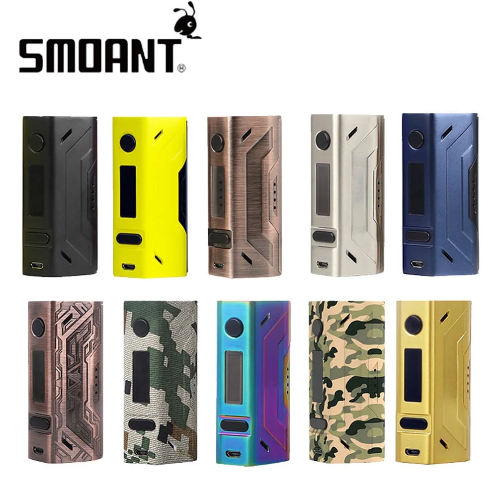 

200W Smoant Battlestar TC Box MOD Powered By Dual 18650 Batteries Low Resistance Protection Smoant Battlestar Box MOD No Battery