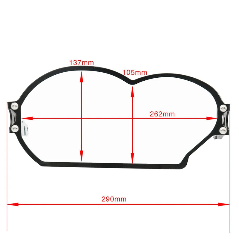 Запасная крышка фары для мотоцикла, линзы для BMW R1200GS 2005-2012 Shell