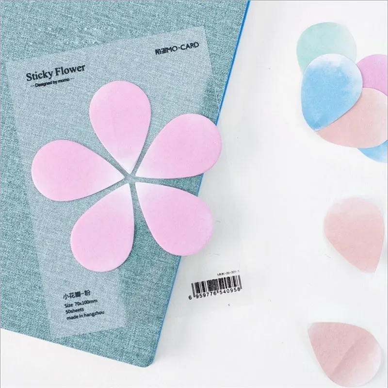 

1X Oil painting Sticky Notes Post It Stickers Scrapbooking Diary Stickers Planner Memo Pads Office Stationery School Supplies