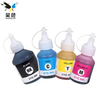 

4 Color Dye Ink Refilled Ink For Brother CP-T300 DCP-T500W DCP-T700W MFC-T800W Refillable Inkjet Printer