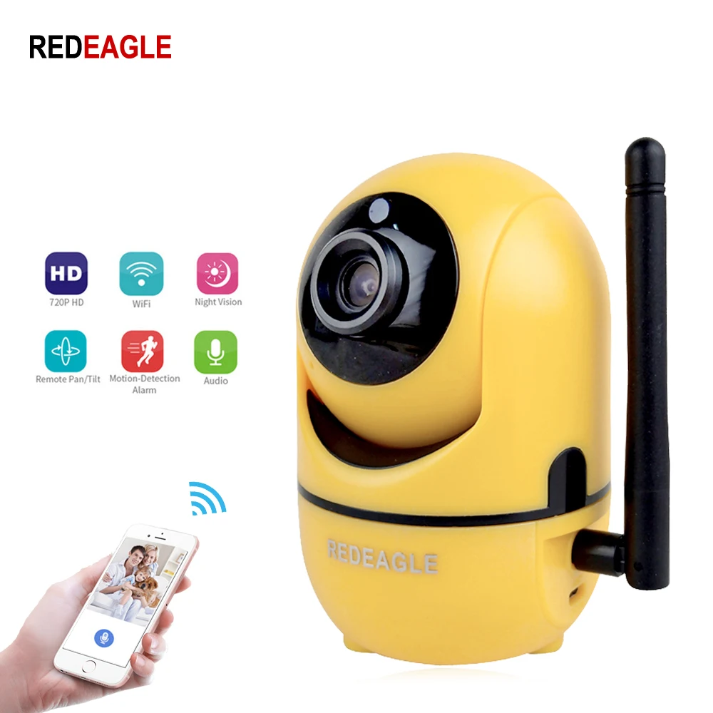 

REDEAGLE 1080P 720P IP Camera Wireless Wifi Home Security CCTV Cameras Pan Tilt P2P Audio Baby Monitor Support SD Card