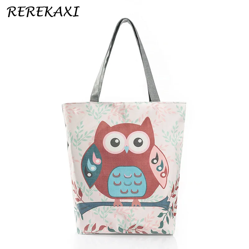 owl beach bag