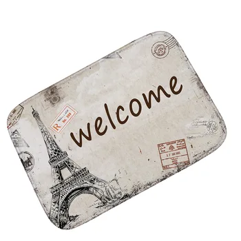

Honlaker Vintage Envelope Mat Doormat Super Soft Flannel Door Mat Absorbent Non-slip Bath Mat Home Decoration Floor Mat