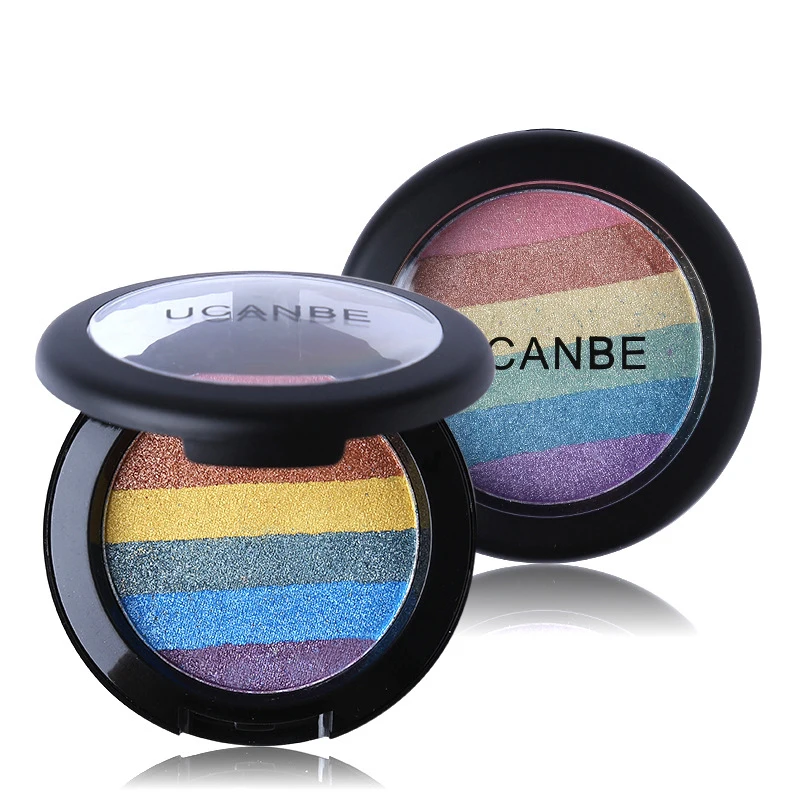 Buy 2017 Rainbow Shimmer Eyeshadow Palette Baked