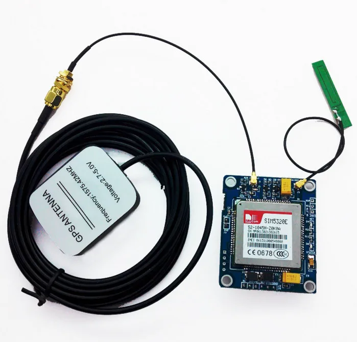 Быстрая Бесплатная Доставка 2 шт./лот 3G модуль SIM5320E макетная плата GSM GPRS GPS данные