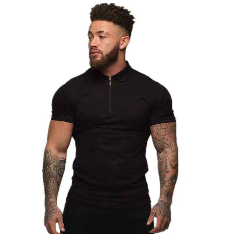 black polo business casual
