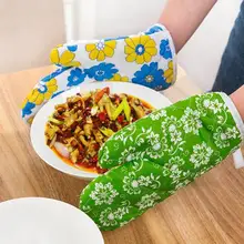 1 шт. кухня изолированные Нескользящие Утепленные перчатки печь с высоким температурным режимом перчатки для готовки рукавица и прихват для микроволновой печи NX 010