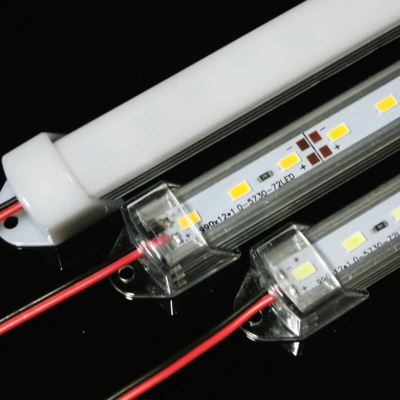 TXG 5pcs/lot 50cm DC12V 5730 LED Rigid Strip LED Tube LED Bar Lights