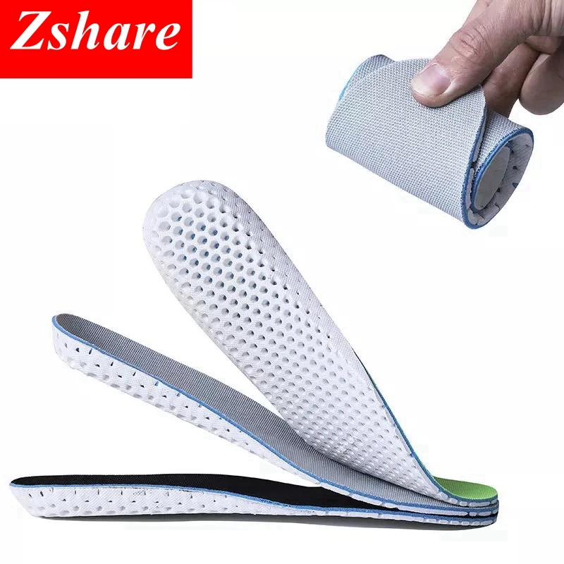

Men and women mesh EVA lightweight insole sports breathable deodorant insole comfortable soft insoles SSD-1