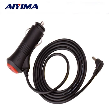 

AIYIMA DC Car Charger Adapter Power Supply Cord for Radar Detector Cigar lighter GPS 3.5mm with swicth