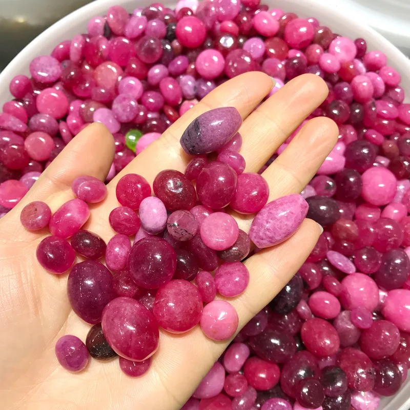 

Dropshipping 50g Artificial Red Topaz Crystal Minerals Specimen Natural Crystals for Reiki Healing Home Fish Tank Decor T129