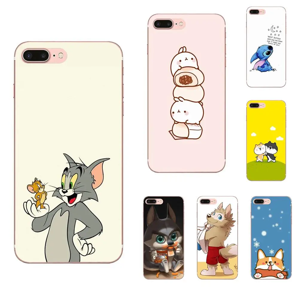 Мягкие чехлы из ТПУ для Galaxy J1 J2 J3 J330 J4 J5 J6 J7 J730 J8 2015 2016 2017 2018 mini Pro милые Мультяшные