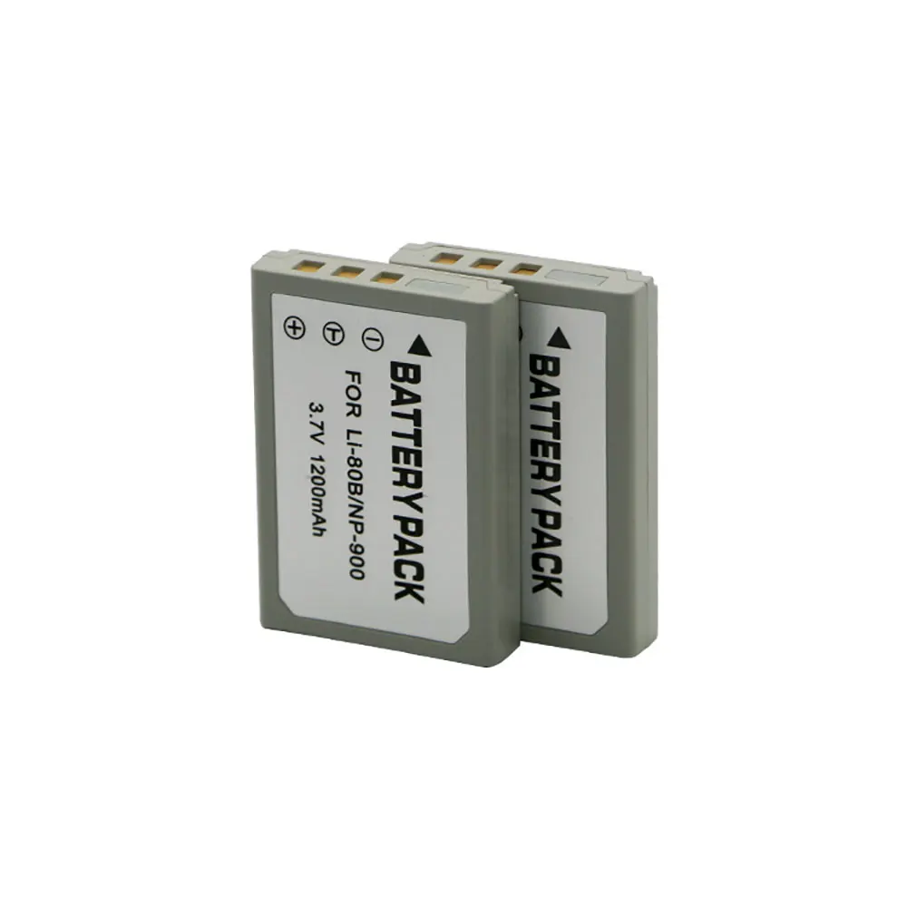5 pcs Câmera bateria NP 900 NP900 apto para Olympus Li 80B LI80B T 100