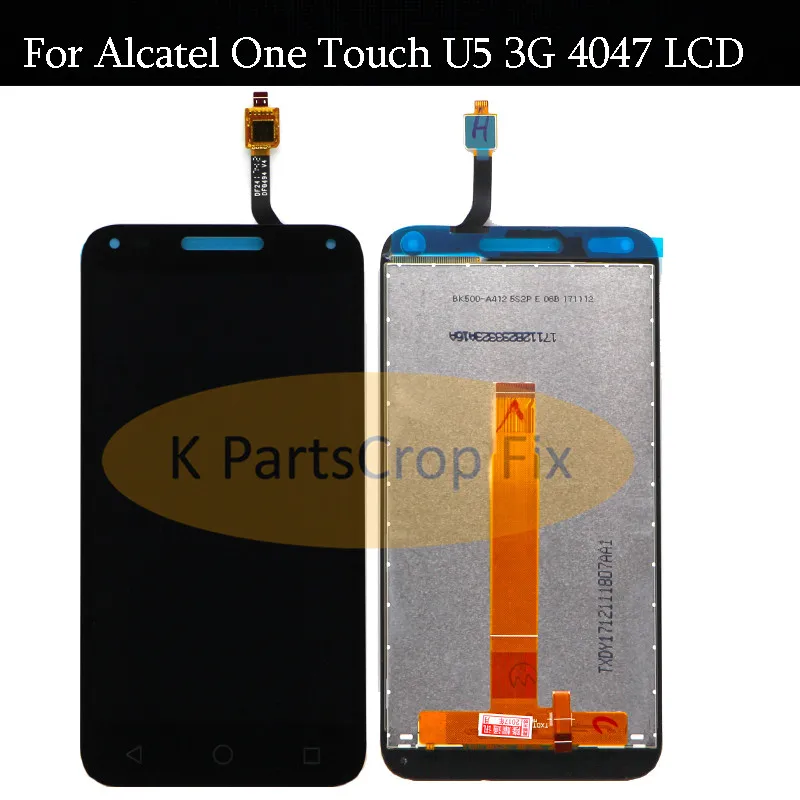 

5.0inch For Alcatel One Touch U5 3G 4047 4047D LCD Display+Touch Screen highscreen Digitizer Assembly Replacement For Cell Phone