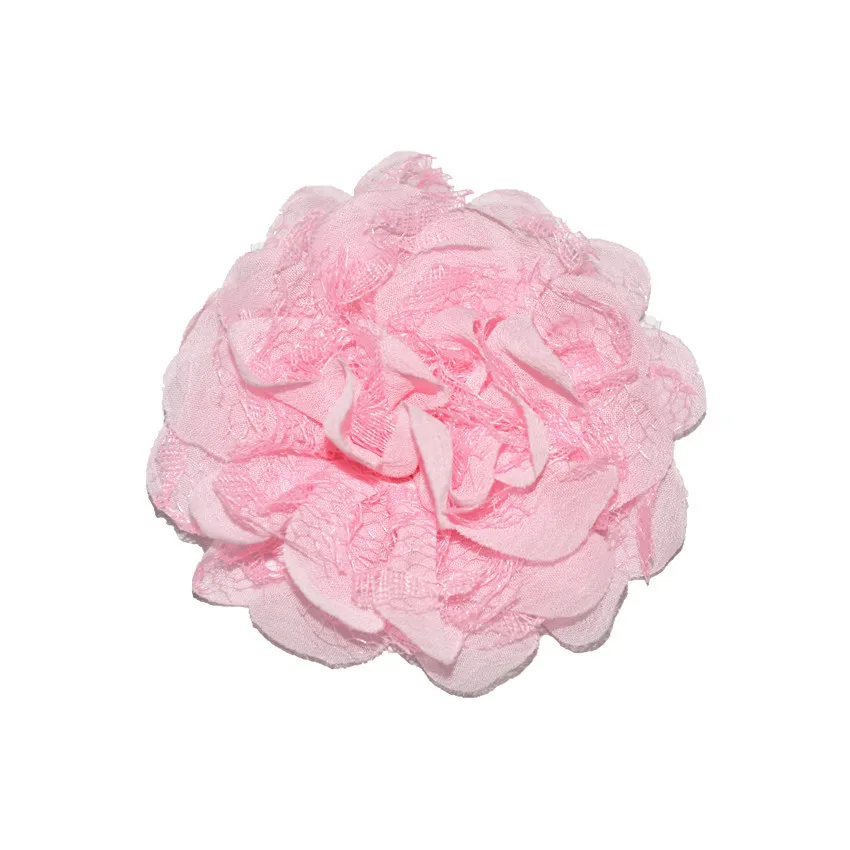 Девушка смешивать и сочетать голова из ткани цветок очистки и Pinks набор головных повязок материал для упаковки своими руками аксессуары для волос