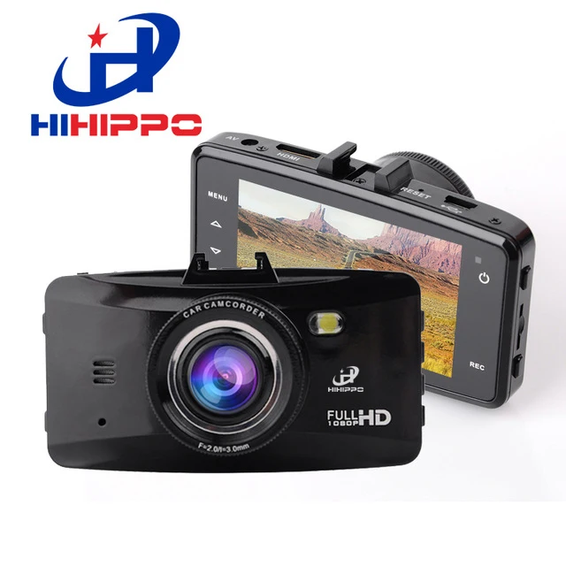 HIHIPPO Full Hd 1920*1080 Автомобильный ВИДЕОРЕГИСТРАТОР Даш Cam Dashboard Видеокамера Черный Ящик 170 Широкий Угол Обзора 3.0 "экран Ночного Видения DVR