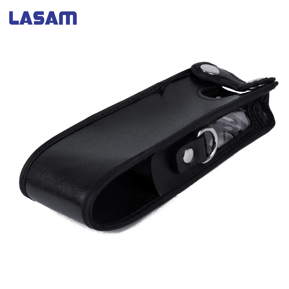 Удлиненный кожаный мягкий чехол-Кобура LASAM для Baofeng UV-5R 3800 мАч двухстороннее радио