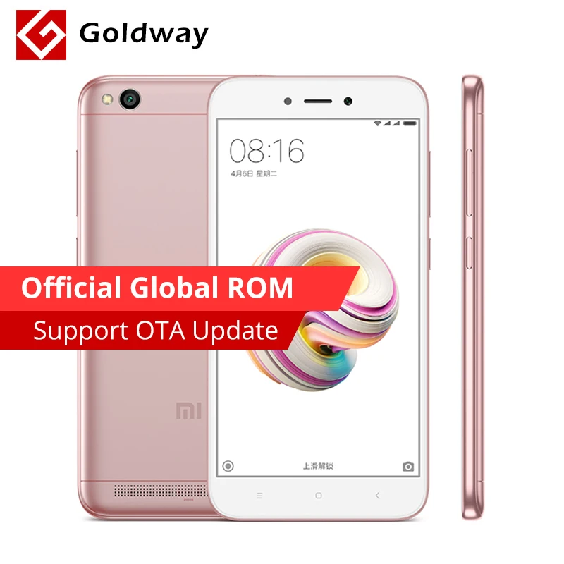 Оригинальный Xiaomi Redmi 5A 5 ГБ A 2 Гб оперативная память 16 Встроенная Snapdragon 425 4 ядра