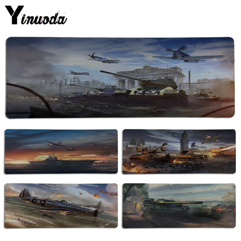 Yinuoda War Thunder, игровой коврик для ноутбука, коврик для мыши, размер 30x90 см, скоростная версия, игровые коврики