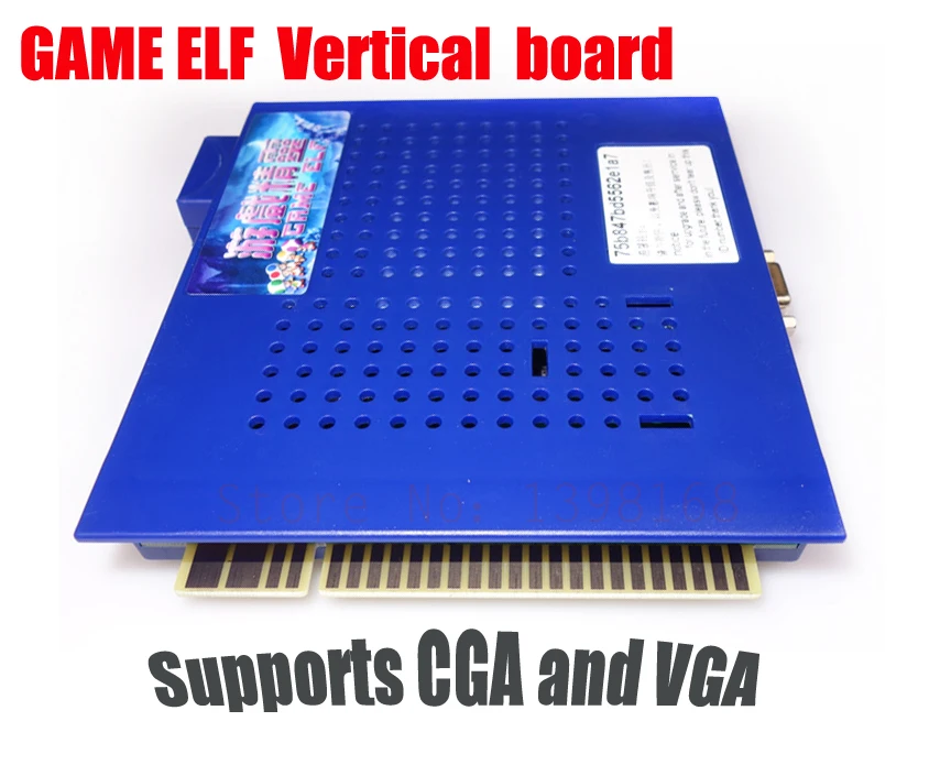 

Vertical jamma game elf 412 in 1 arcade cabinet Multi classic game barod/ Vertical pcb/ Supports CGA and VGA free shipping