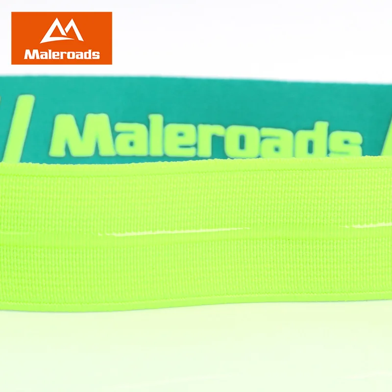 Maleorads Спортивная резинка для Пота Абсорбент Йога Hairband бренд бега на открытом