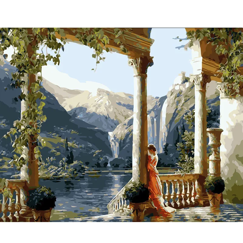 C DIY Landscape painting (4)