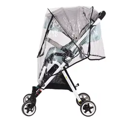 Детские коляски водонепроницаемый чехол от дождя ветер грязезащитная прокладка Багги корзину дышащая молния открыть Универсальный