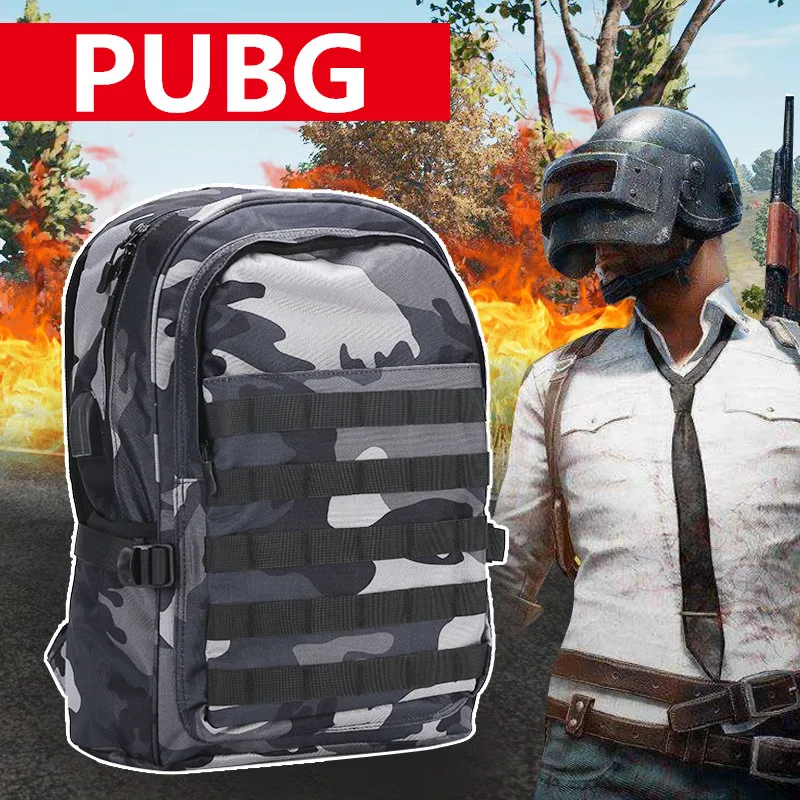Игровой PUBG Новый Playerunknown's Battlegrounds Косплей Уровень 3 Рюкзак инструктора мульти-функциональный открытый большой емкости ранец