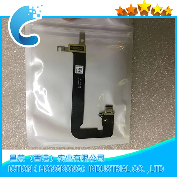 Оригинальный Новый A1534 DC-IN питания Jack кабель для Apple Macbook Pro 13 &quotRetina 821-00828-A 821-00482-A 2016