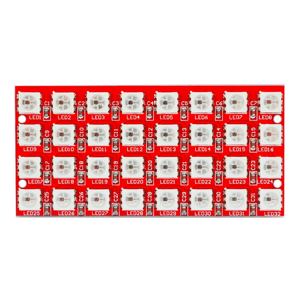 

Keyes WS2812 8X4 bitS 5050 RGB module/32 bits colorful module