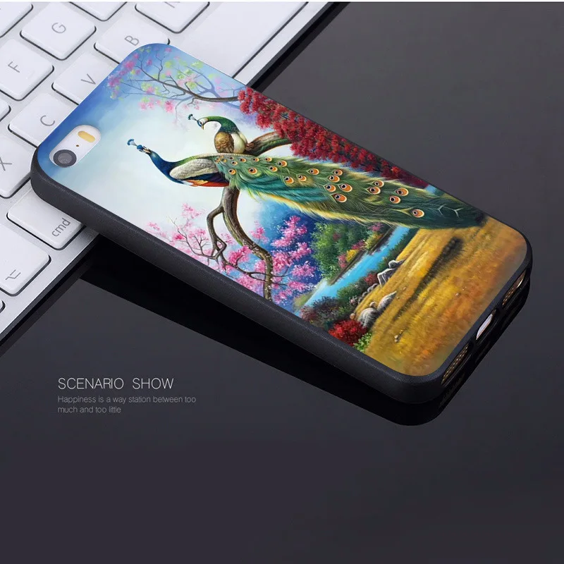 MaiYaCa جميلة الطيور الطاووس الريش كوكه شل جراب هاتف ل أبل فون 8 7 6 6 S زائد X XS XR XSMax 5 5 S SE الهواتف المحمولة