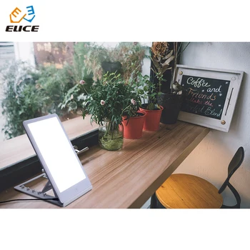 

Free shipping 1 SET 10000 LUX led panel hearth lighting cool sad light for home