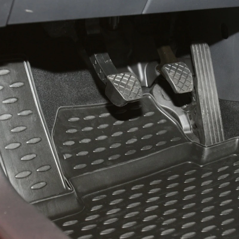 Напольный коврик для VW Jetta, 2011-> Коврики в салон безопасный противоскользящий автомобильный коврик,4 шт.(полиуретан
