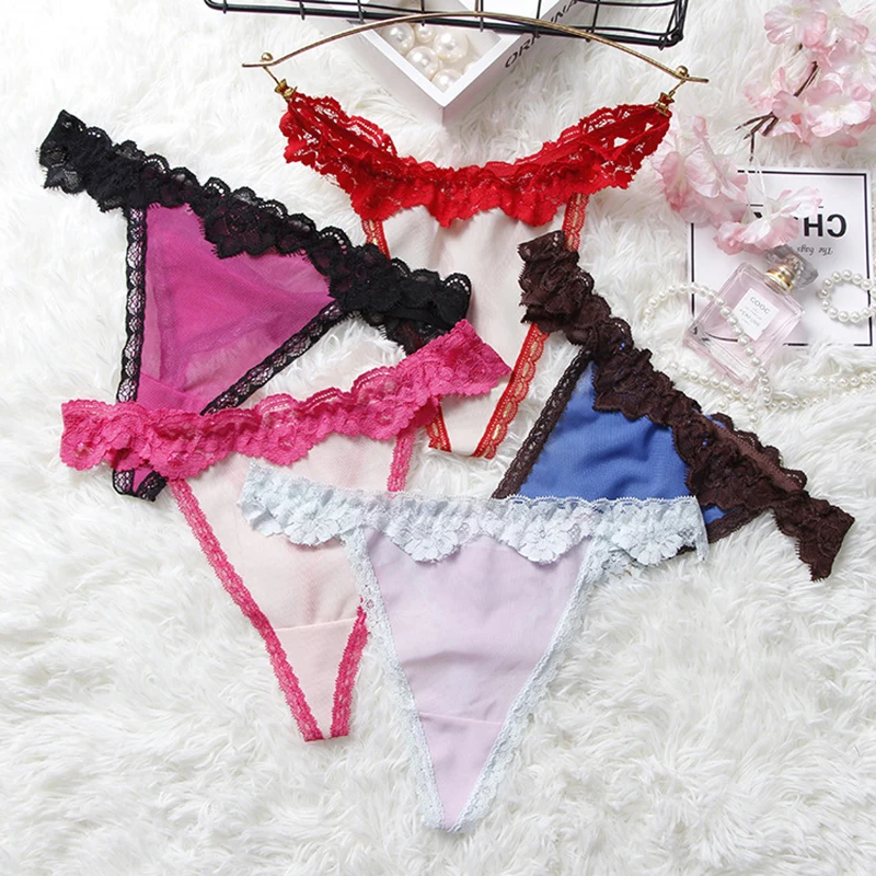 

Wholesale Sexy Lace Panties Women Fashion T pants sexy underwear women Briefs High Quality Cotton Low Waist Cute Women Underwear