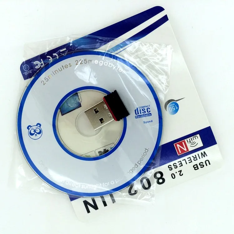 USB 2.0 Wireless Adapter WiFi 802.11n 150M Network Lan Card PC Laptop