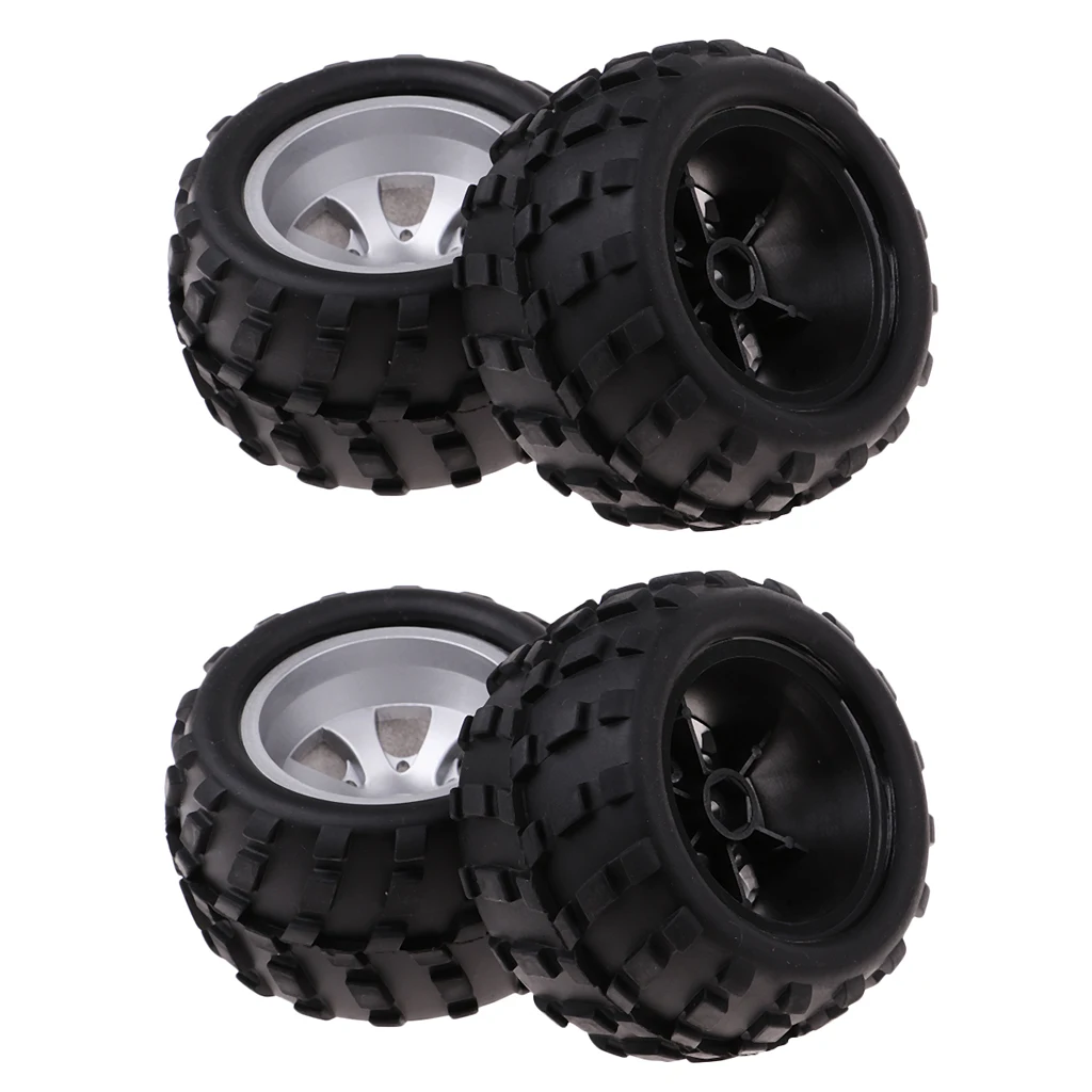 4pc/set RC Car Spare Parts Right Tire Tyres for 1/18 Wltoys A979 A979-B A979-A RC Car Parts