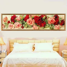 Hot sale DIY 5D Diamond Mosaic magic cube Color Rose full round Painting Cross Stitch Embroidery Home Decor DY