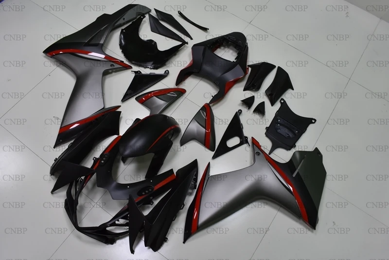 GSX R 600 2011 2015 K11 кузов 11 12 Обтекатели строительные 13 14 черный серебристый серый