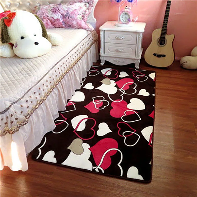 50*160 см хлопок тканный Ковер Спальня прикроватный коврик покрывало коврик современный стол ковер кухня Противоскользящий коврик украшение дома