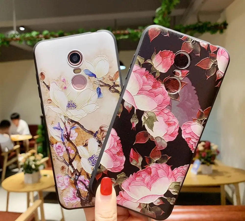 

Xiaomi Redmi 5 plus Case silicone 3d relief soft tpu case Painted serise phone case for Xiaomi Redmi 5 plus cover case